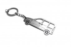 Keychain Renault Kangoo I 1997-2008 - (type STEEL)
